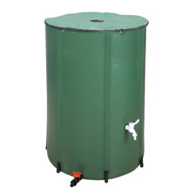 132 Gallon Folding Green Water Barrel (Rain)