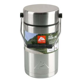 Ozark Vacuum-sealed Stainless Steel Food Jar 47oz