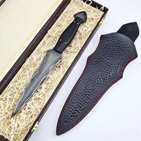 Vetus Dagger Knife with Sheath For Outdoors -Tactical