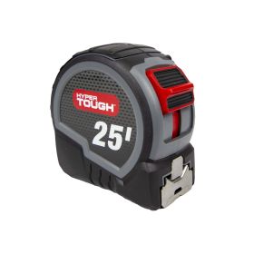 Hyper Tough 25ft. Wide Blade Steel Tape Measure