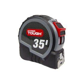 Hyper Tough 35ft. Wide Blade Steel Tape Measure