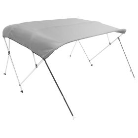 VEVOR 4 Bow Bimini Top Boat Cover, 900D Polyester Canopy with 1" Aluminum Alloy Frame, Waterproof and Sun Shade, Includes Storage Boot, 4 Straps