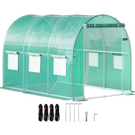 VEVOR Walk-in Greenhouse, 9.8 x 6.6 x 6.6 ft Portable Plant House Tunnel