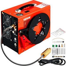 PCP Air Compressor, Auto-stop Powered by DC 12V Car or Home AC 110V/220V