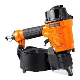 VEVOR MCN55 Coil Siding Nailer 1 inch to 2-1/4-inch 15 Degree Pneumatic Nail Gun