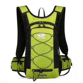 Hydration Pack Backpack For Running Outdoors Bag Separate 2L (Color: Green)