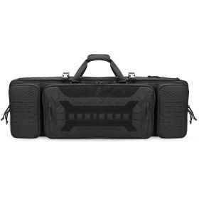 Tactical Rifle Case (Color: Black, size: 36")