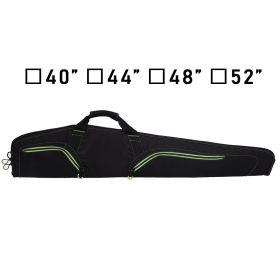 Tactical Scoped Rifle/ Shotgun Case Bag (Color: Black, size: 44in)