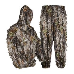 Kylebooker 3D Bionic Maple Leaf Hunting Ghillie Camoflage Suit (size: 3XL)