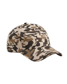 Big Accessories BX024 Structured Camo Hat (Color: DESERT CAMO, size: OS)